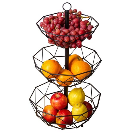Koszyk patera na owoce 3-poziomowa BRUNBESTE