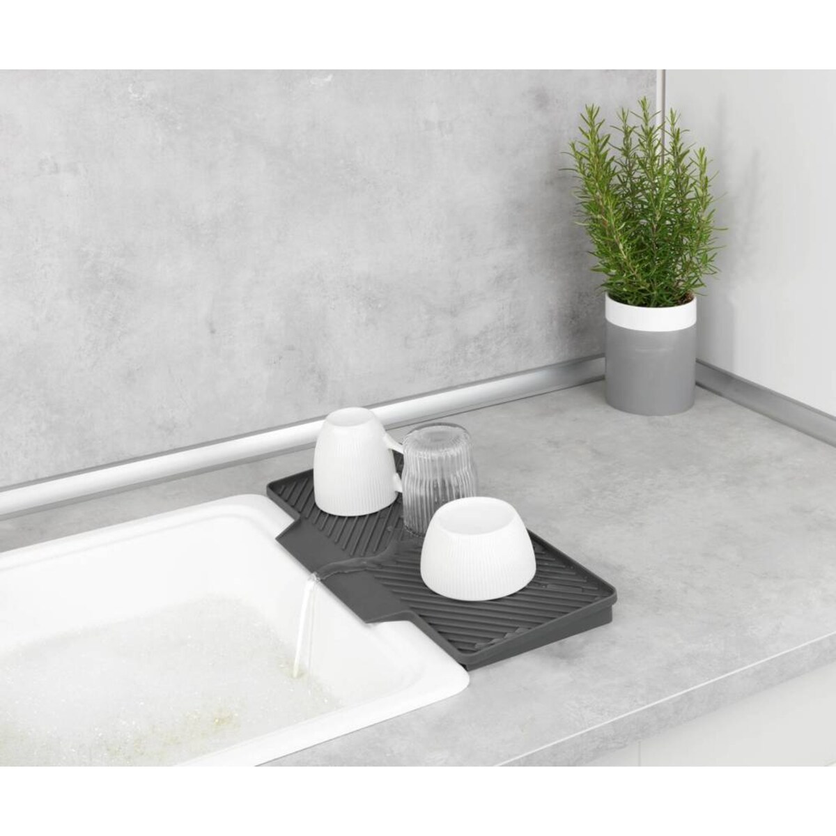 Ociekacz do naczyń NELI, 20 x 40 cm, WENKO