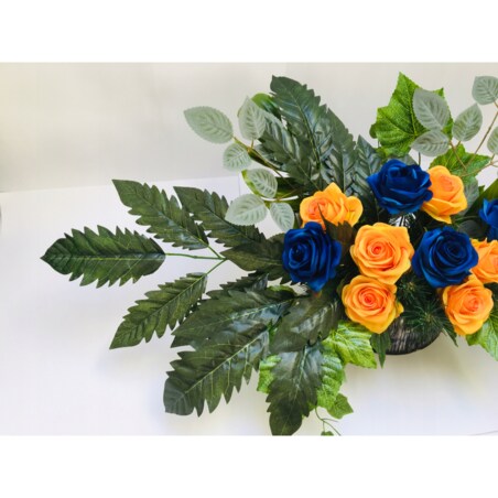 DUŻE LIŚCIE DO stroika wiązanki gałązka zielona łodyga dodatek podkład grób