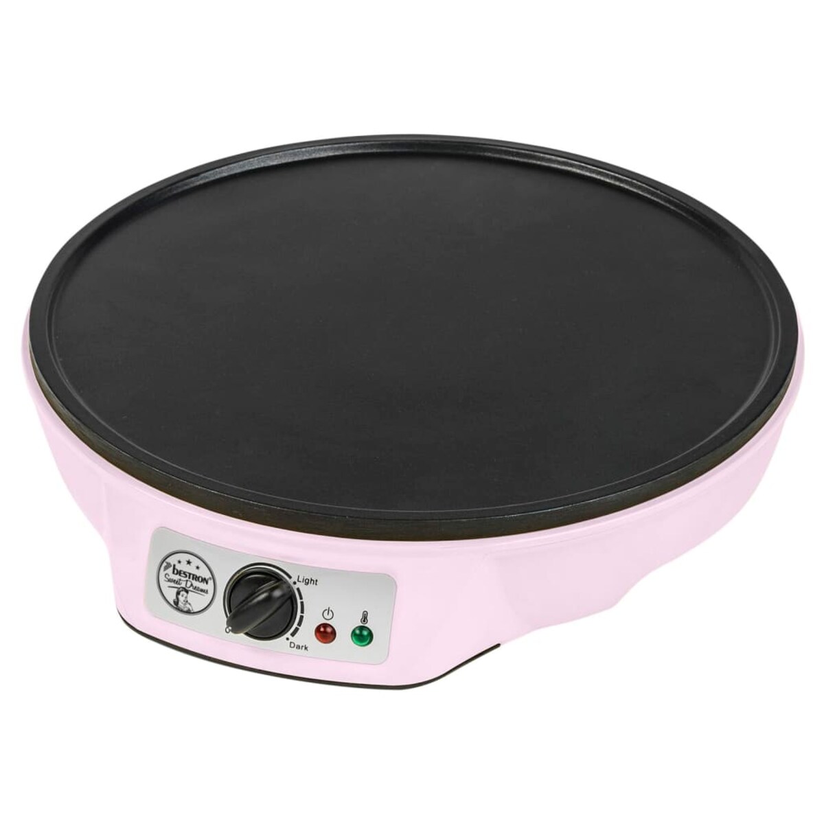 Bestron Naleśnikarka ASW602P, 1000 W, różowa