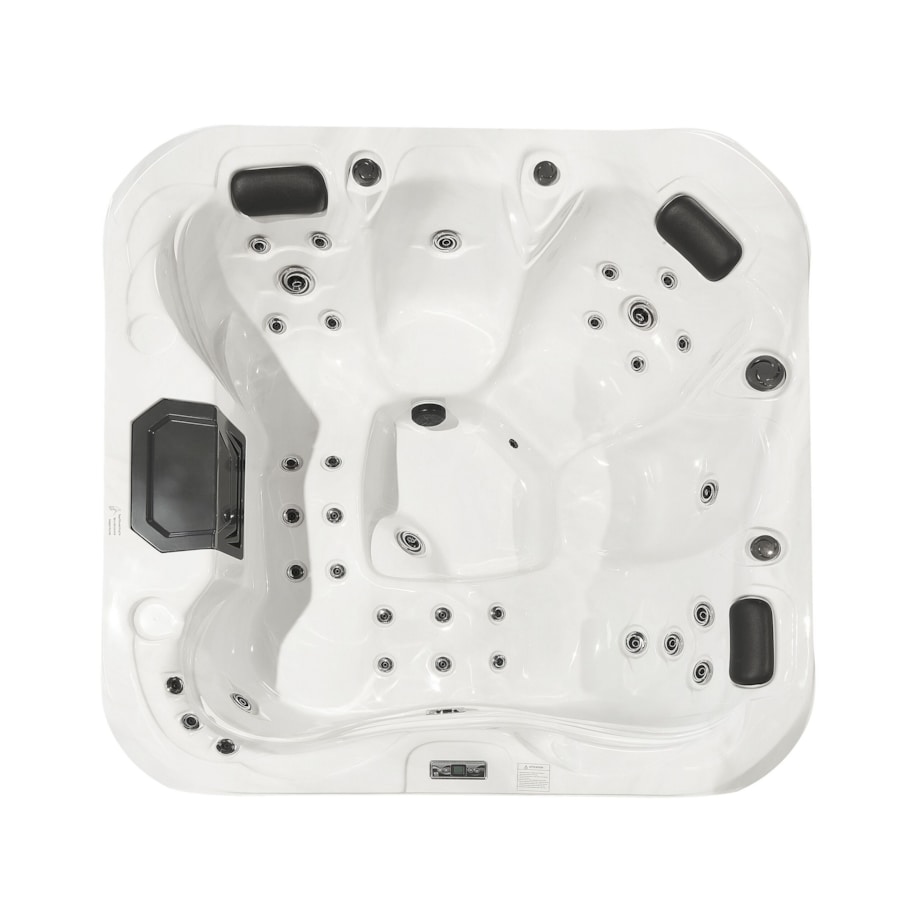 Wanna ogrodowa z hydromasażem biała LASTARRIA