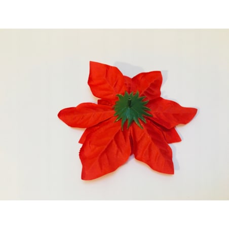 GWIAZDA betlejemska czerwona 14cm do dekoracji choinki schody stroik święta