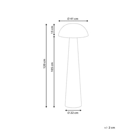 Lampa podłogowa ALERO Rattan Naturalny