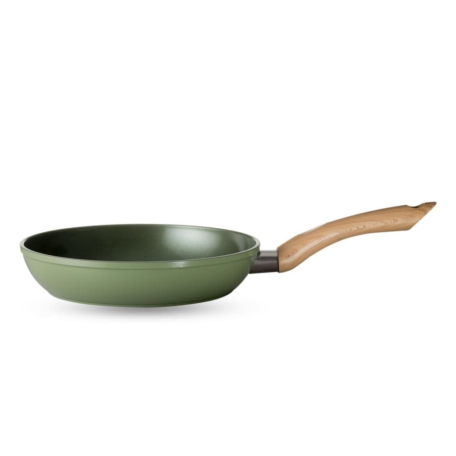 Just Vegan Patelnia ECO CeraVegan, 24 cm, aluminiowa, zielona