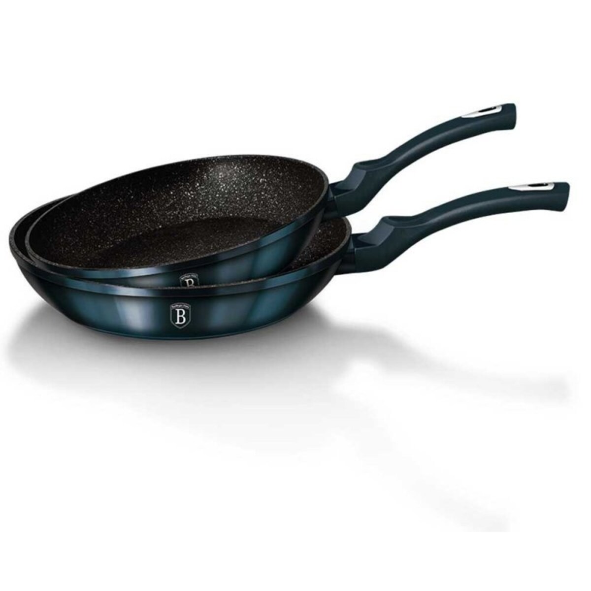 Zestaw Patelni Granitowych 22/26Cm Berlinger Haus Aquamarine Bh-1883