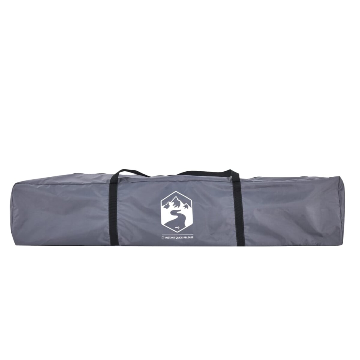 vidaXL Namiot 3-os., szaro-pomarańczowy, szybkie rozkładanie