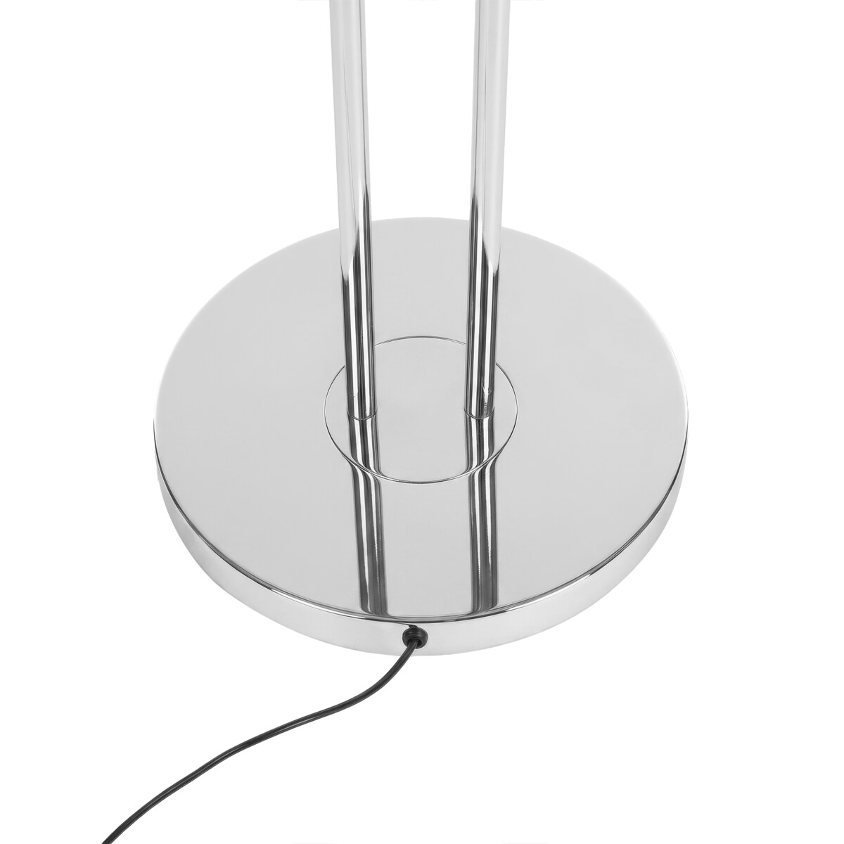 Lampa podłogowa LED KENNET  Ze ściemniaczem Metal Srebrny