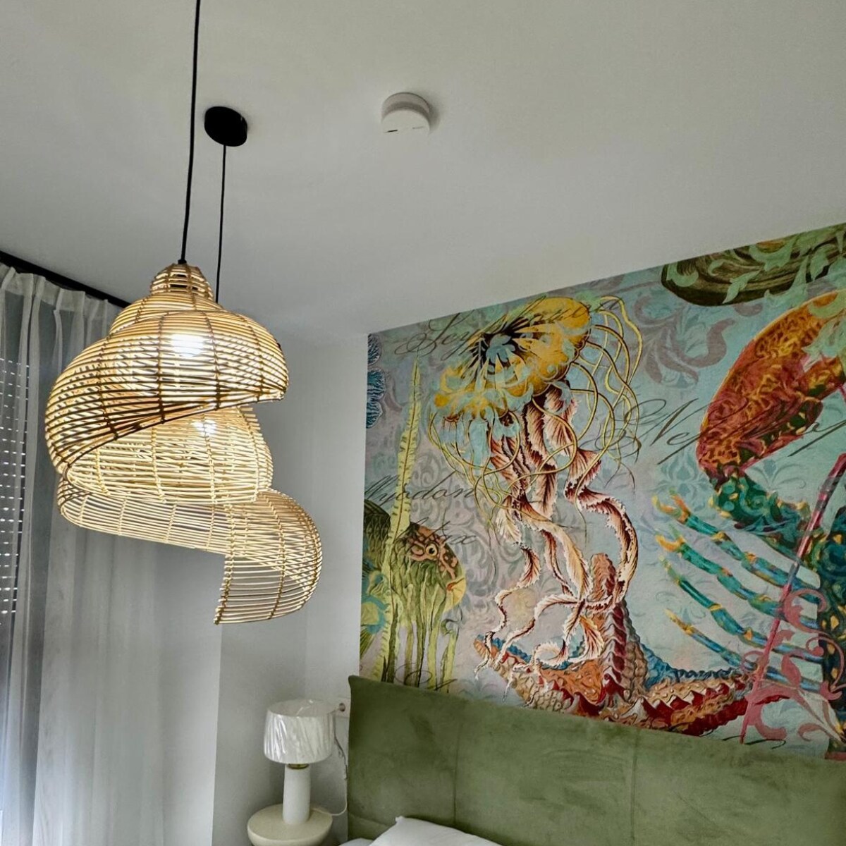 Lampa wisząca Light Prestige Shella drewno 1 x E27 1 szt.
