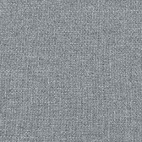 vidaXL Fotel bujany, jasnoszary, tapicerowany tkaniną