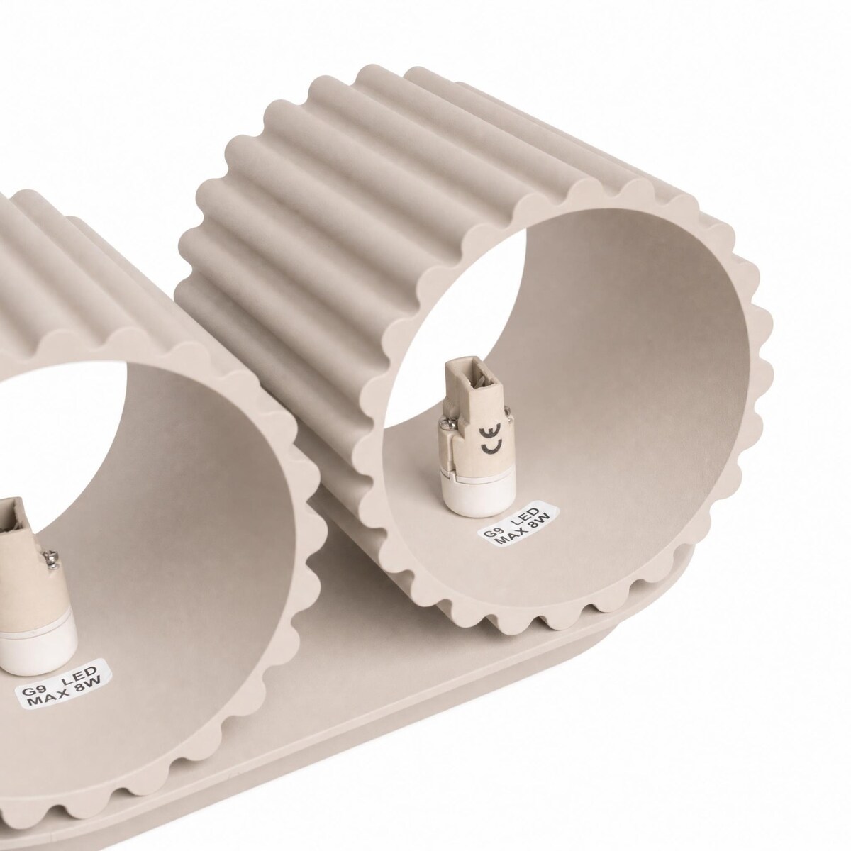 Kinkiet AURA 2 taupe G9