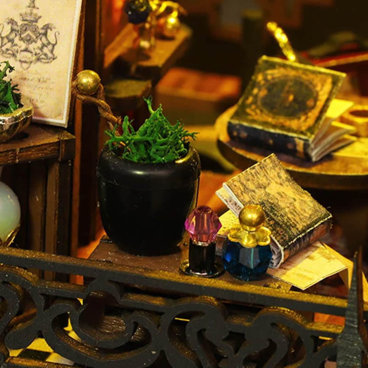Miniaturowy domek - Gildia czarów i proroctw