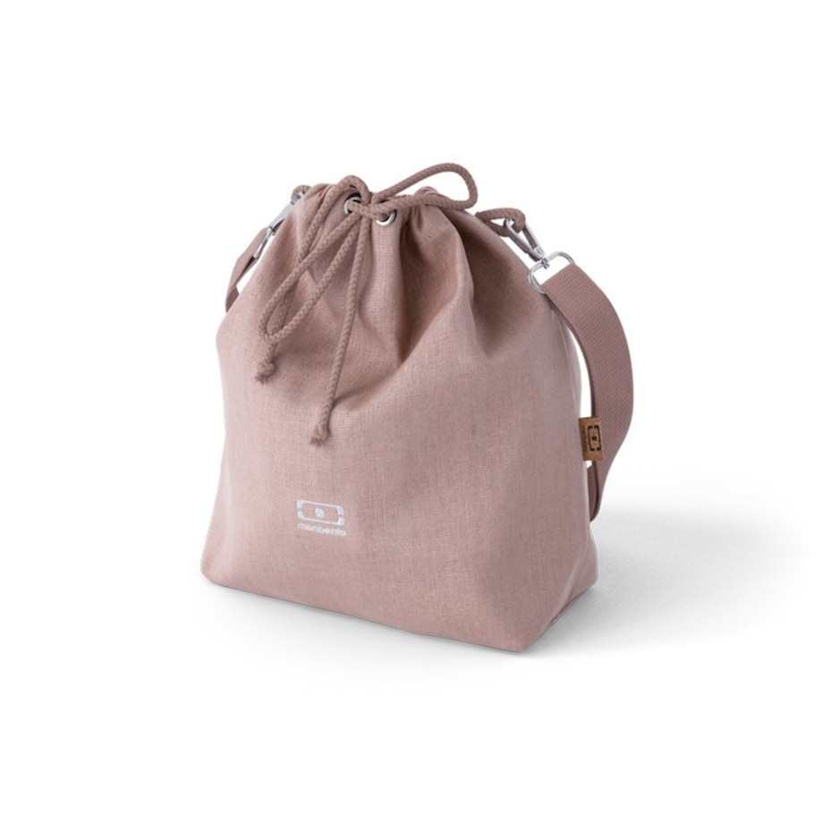 Lunchbag termiczny z paskiem Fresh Rosa Moka, 5700 ml, Monbento