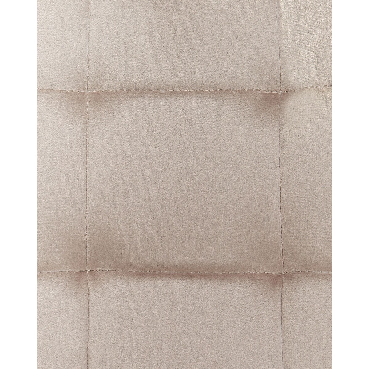 Krzesło do jadalni Zestaw 4 Welur Beżowoszary POWELL