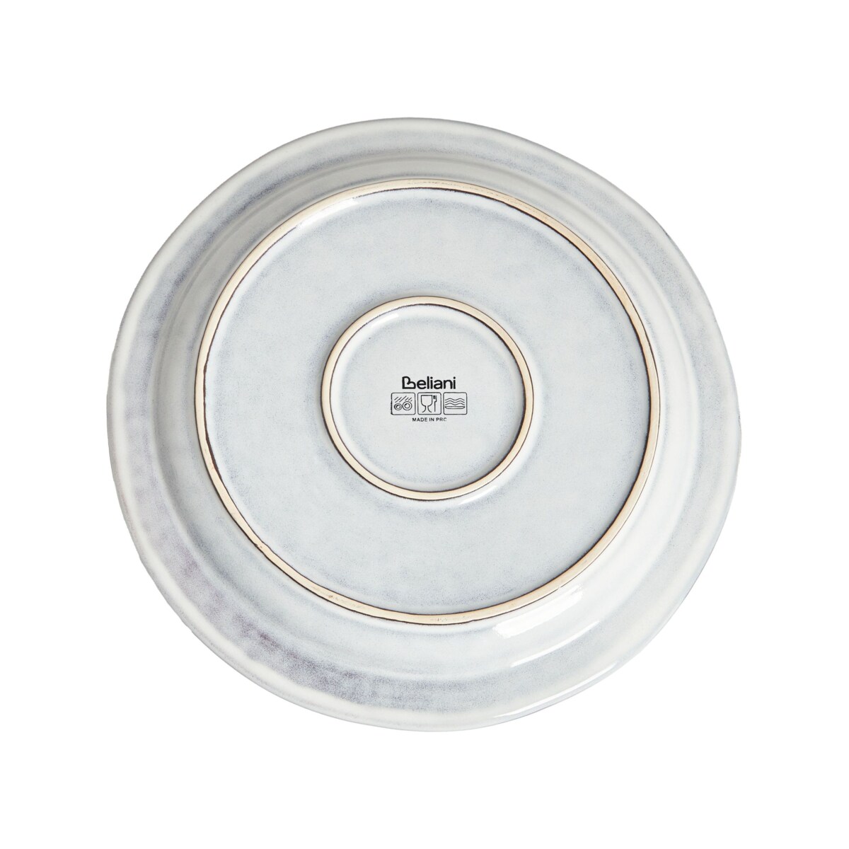 Zastawa stołowa 24-częściowa CHIVES Kamionka Jasnoszary Szary