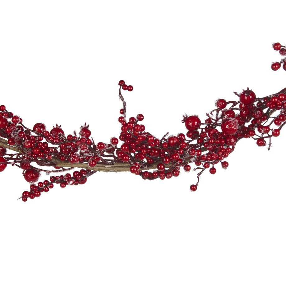 Świąteczna girlanda 150 cm czerwona TARIFA
