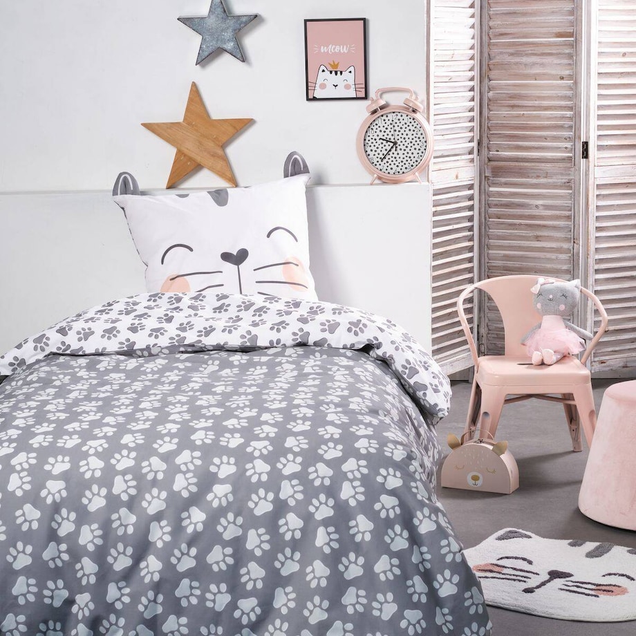 Bawełniana poduszka dla dzieci MAGIC JUNGLE, 40 x 40 cm