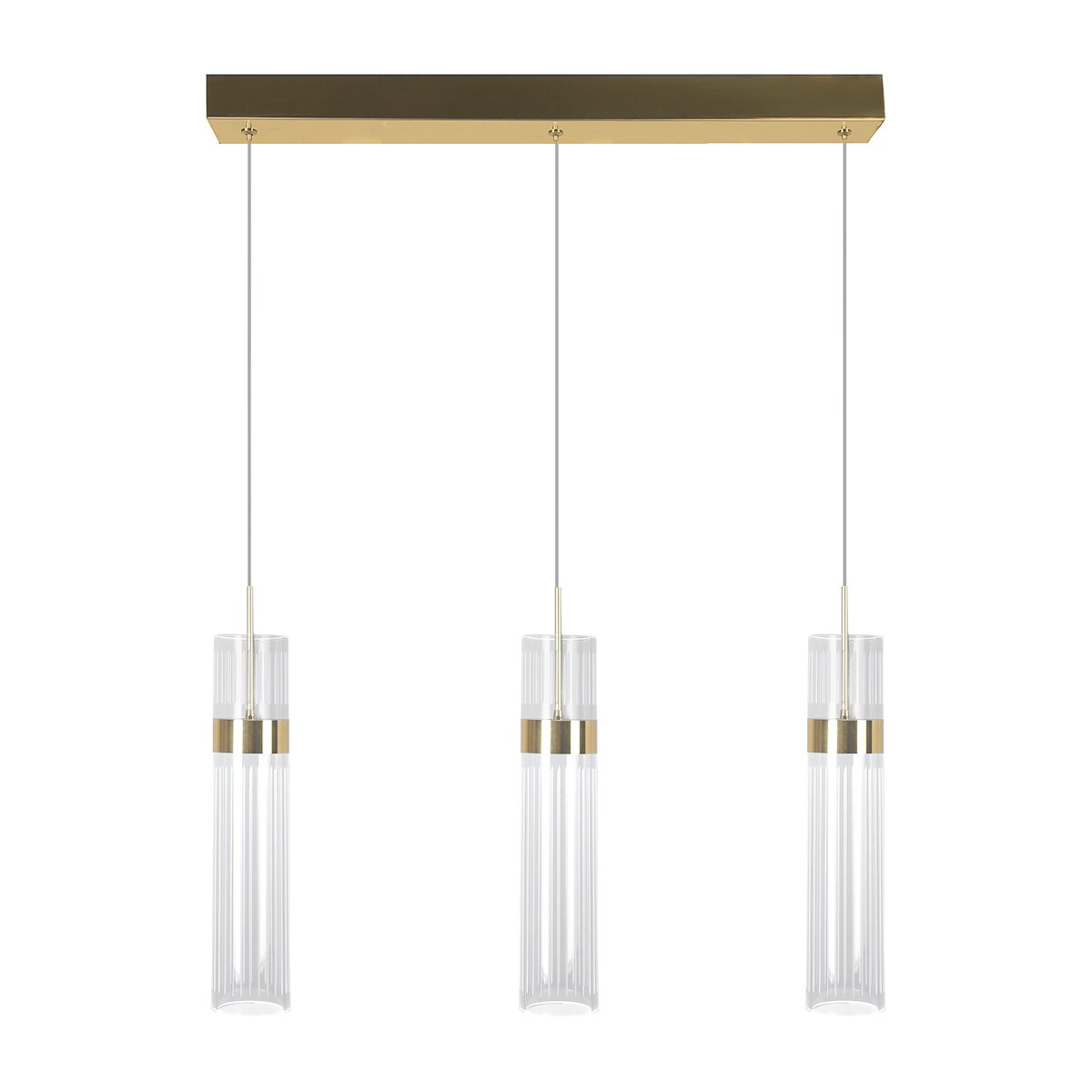 Lampa sufitowa wisząca Light Prestige Ambiente transparentny LED CCT 3000K/4000K/6000K (regulowana) 1 szt.
