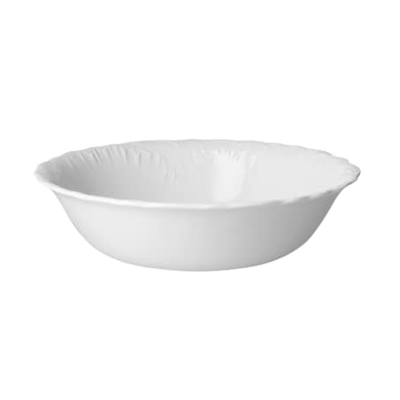 Salaterka okrągła 23 cm Rococo Maria białe 0001