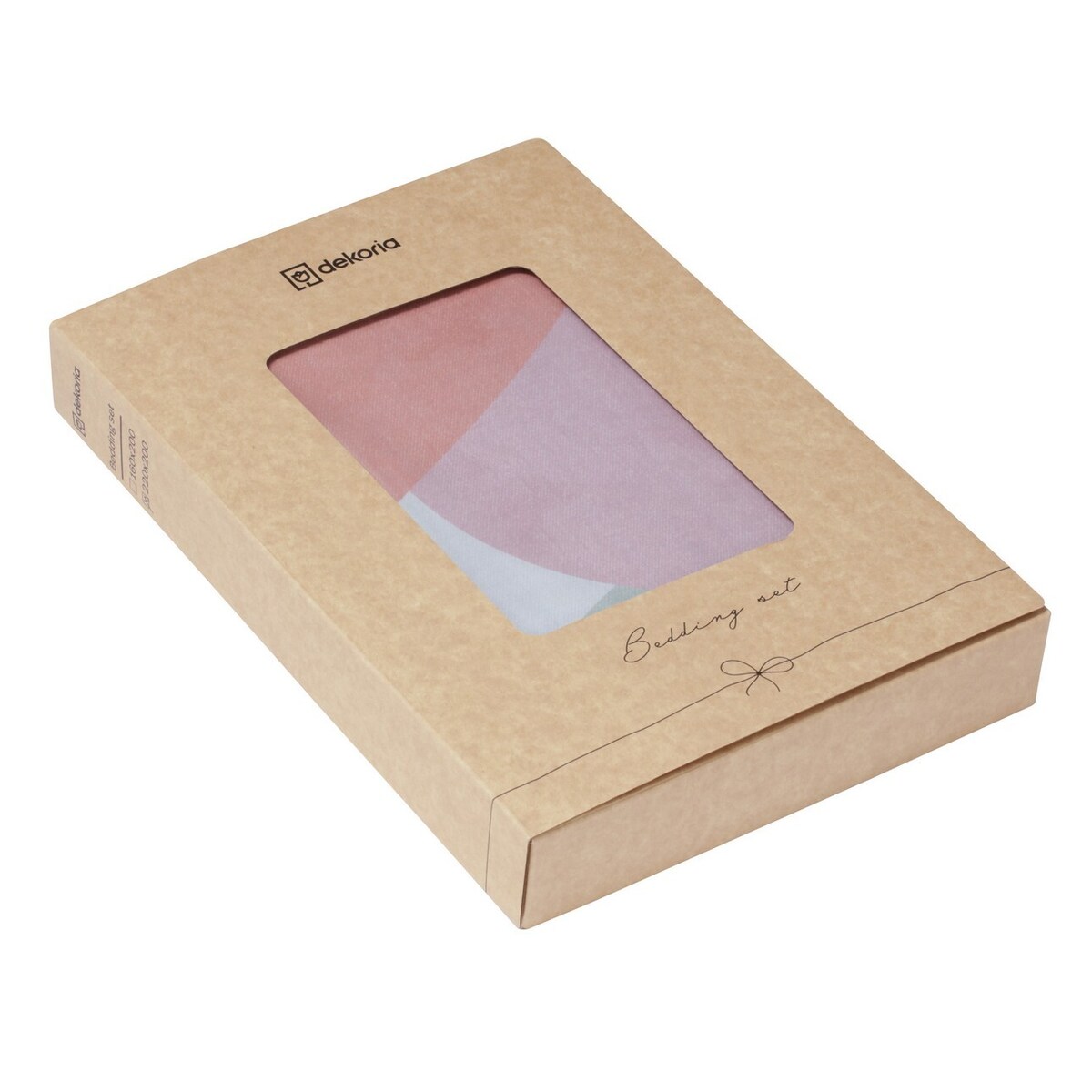 Komplet pościeli bawełnianej Pastel Coral Reef 220x200cm, 220 x 200 cm