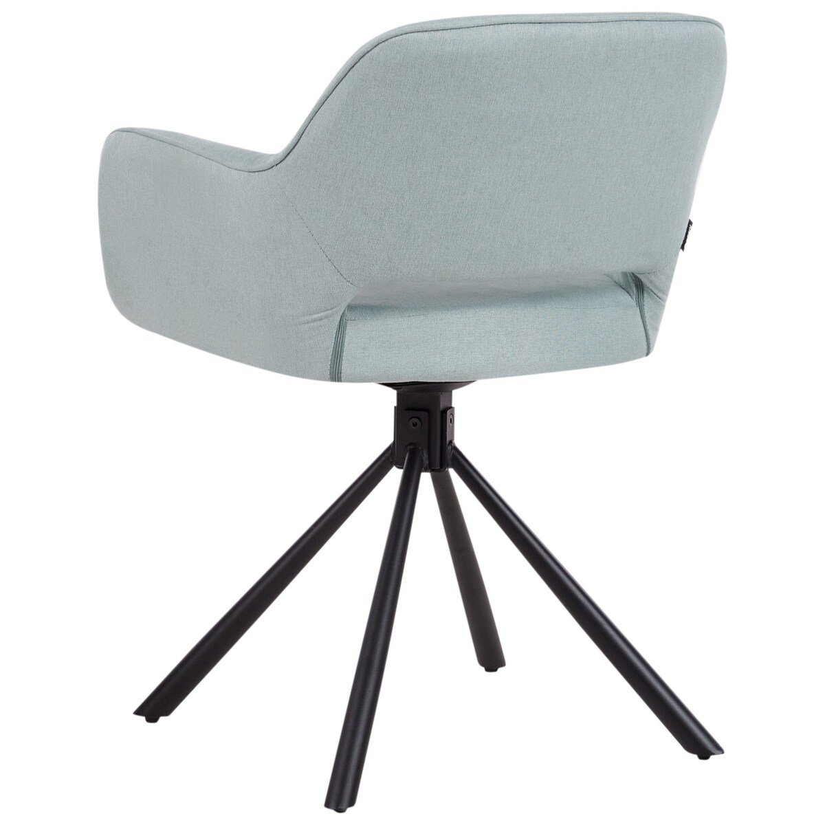 Zestaw 2 krzeseł LOURES Tkanina Miętowy