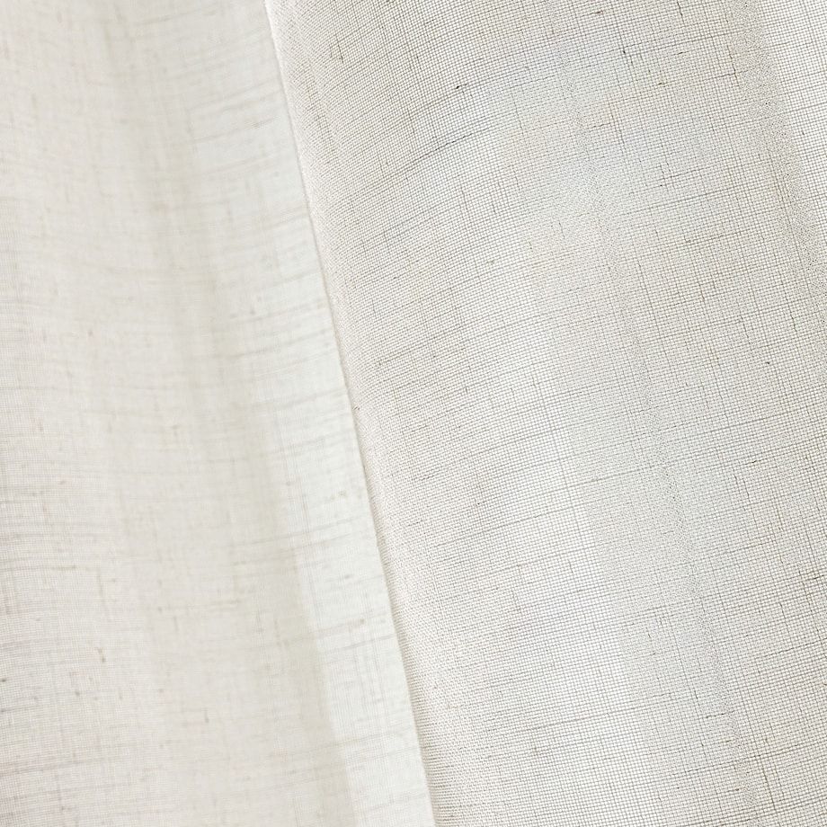 Zasłona na kanale z grzywką 1 szt. 130x245 beżowy