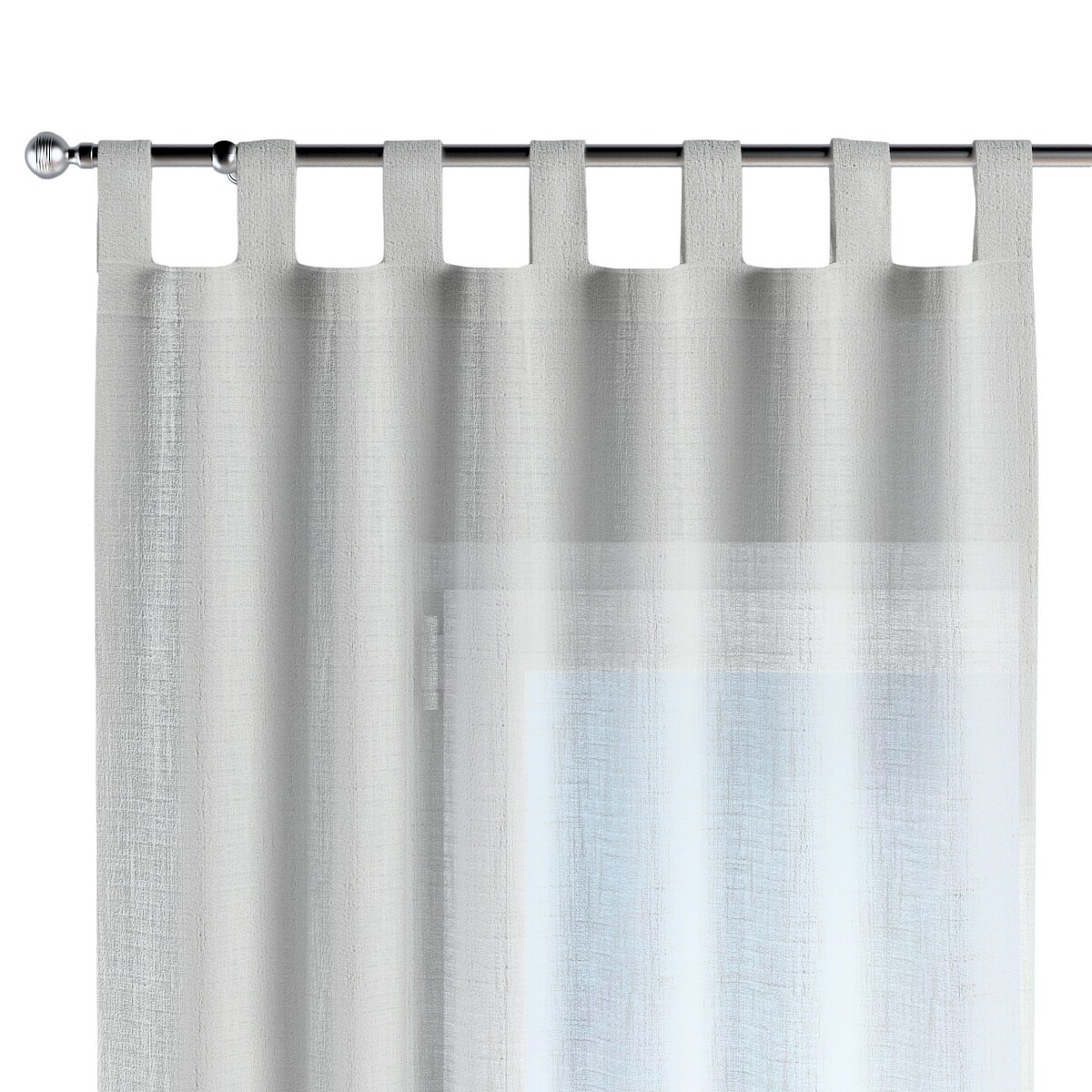 Zasłona na szelkach 1 szt. 130x245 ecru