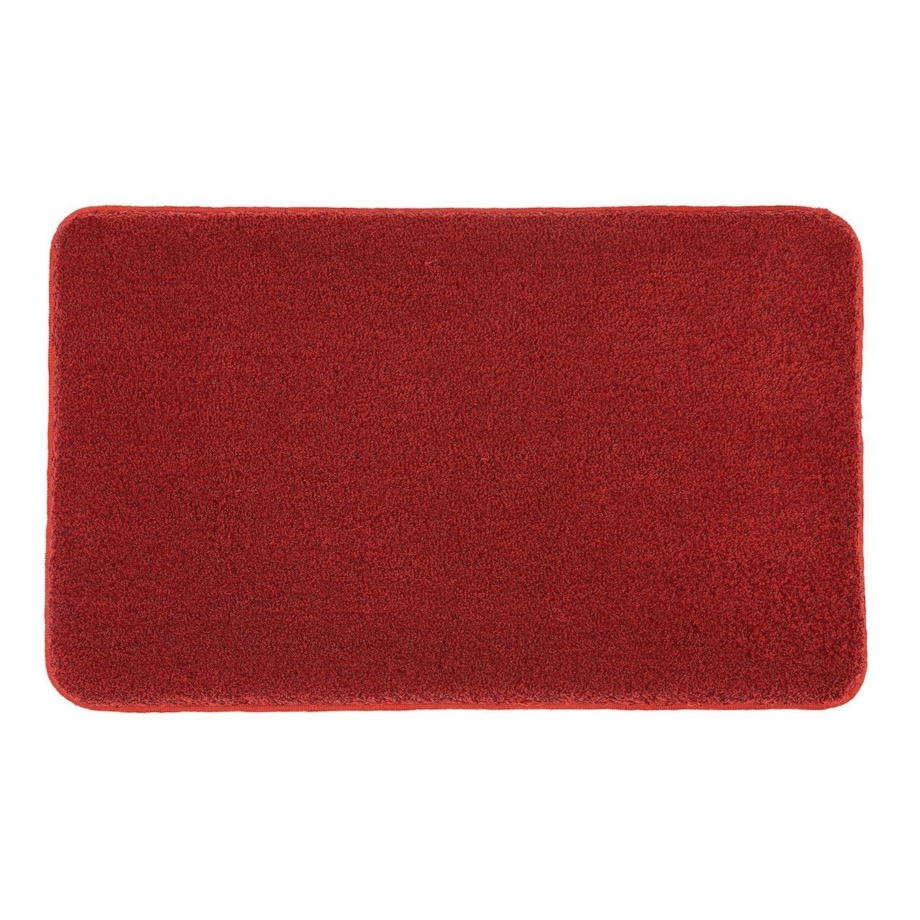 Kleine Wolke Relax Dywanik łazienkowy czerwony 85x150 cm