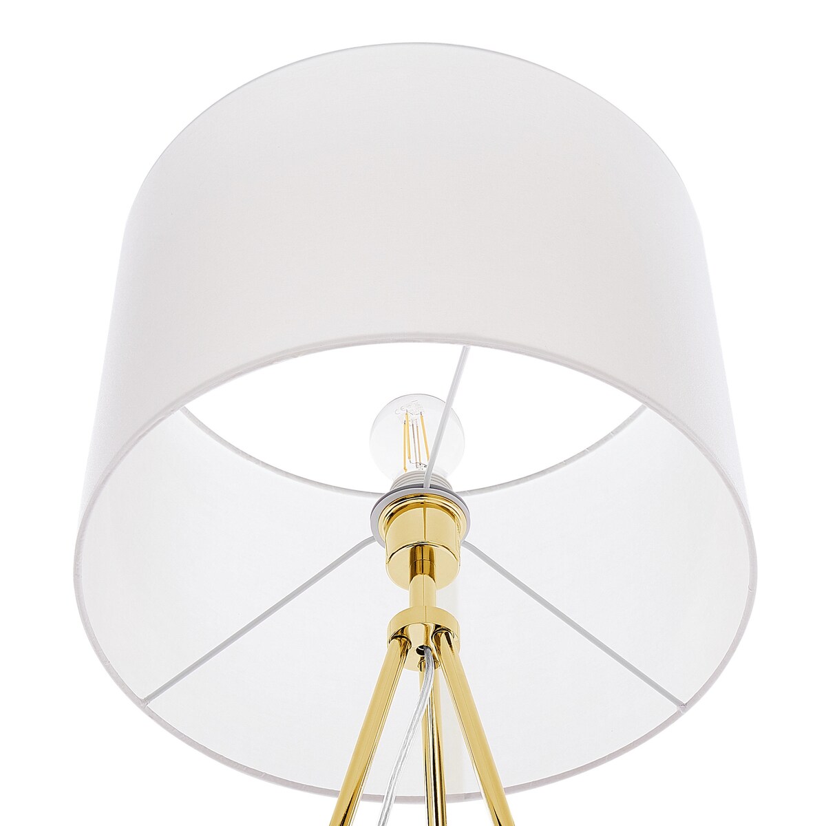 Lampa podłogowa VISTULA Metal Złoty