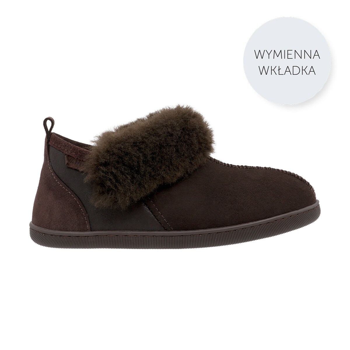 KAPCIE DAMSKIE KARAYAKA BRĄZOWE 40
