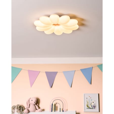Lampa sufitowa LED biała TINAU