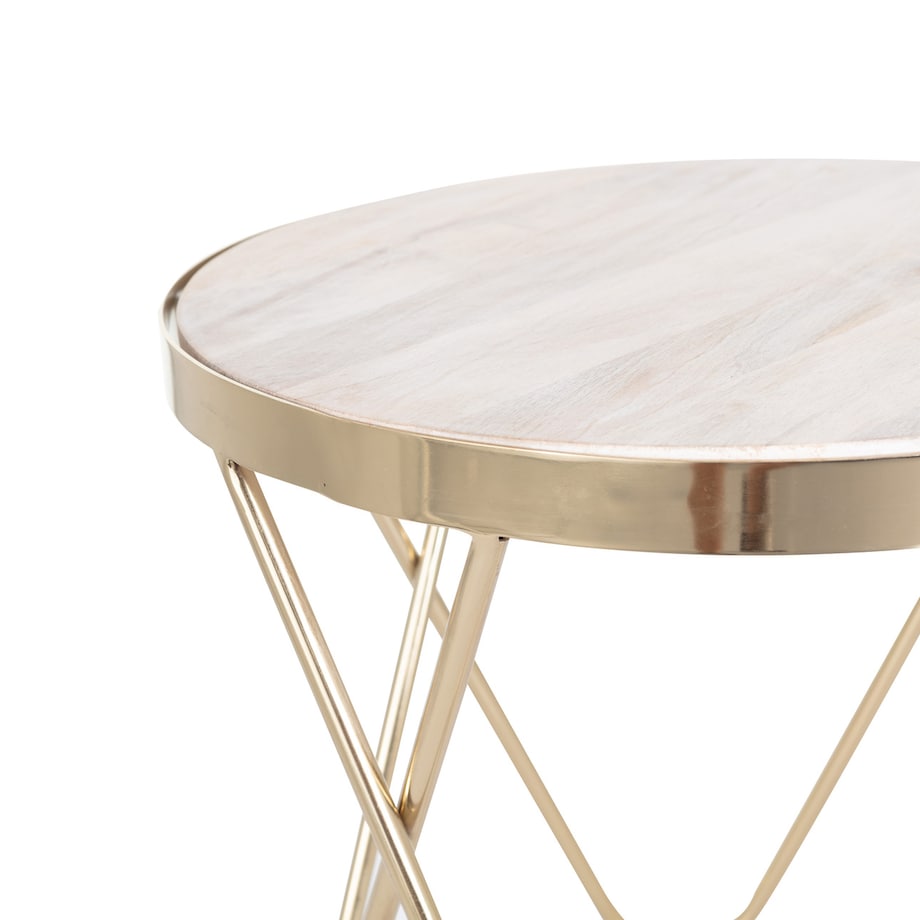 Stolik pomocniczy Vero wys. 53cm, 40,5x40,5x53cm