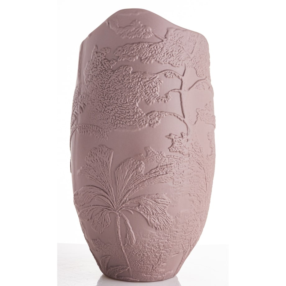 Wazon porcelanowy 36x19x16 cm MELINDA różowa