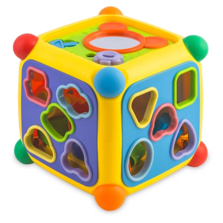 Interaktywna kostka edukacyjna sorter montessori Ricokids