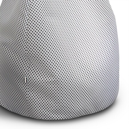 Puf, worek do siedzenia dla dzieci i dorosłych - wzór w kropki