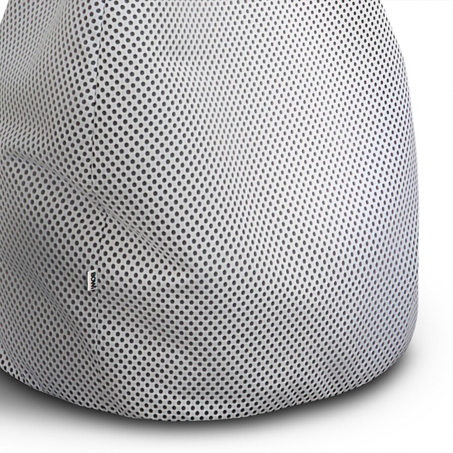 Puf, worek do siedzenia dla dzieci i dorosłych - wzór w kropki