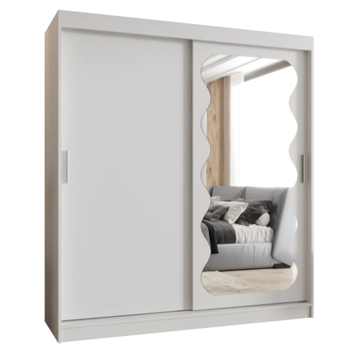 Szafa przesuwna SPOTI 180 biały