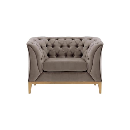 Fotel Chesterfield Modern Wood-Velluto 17