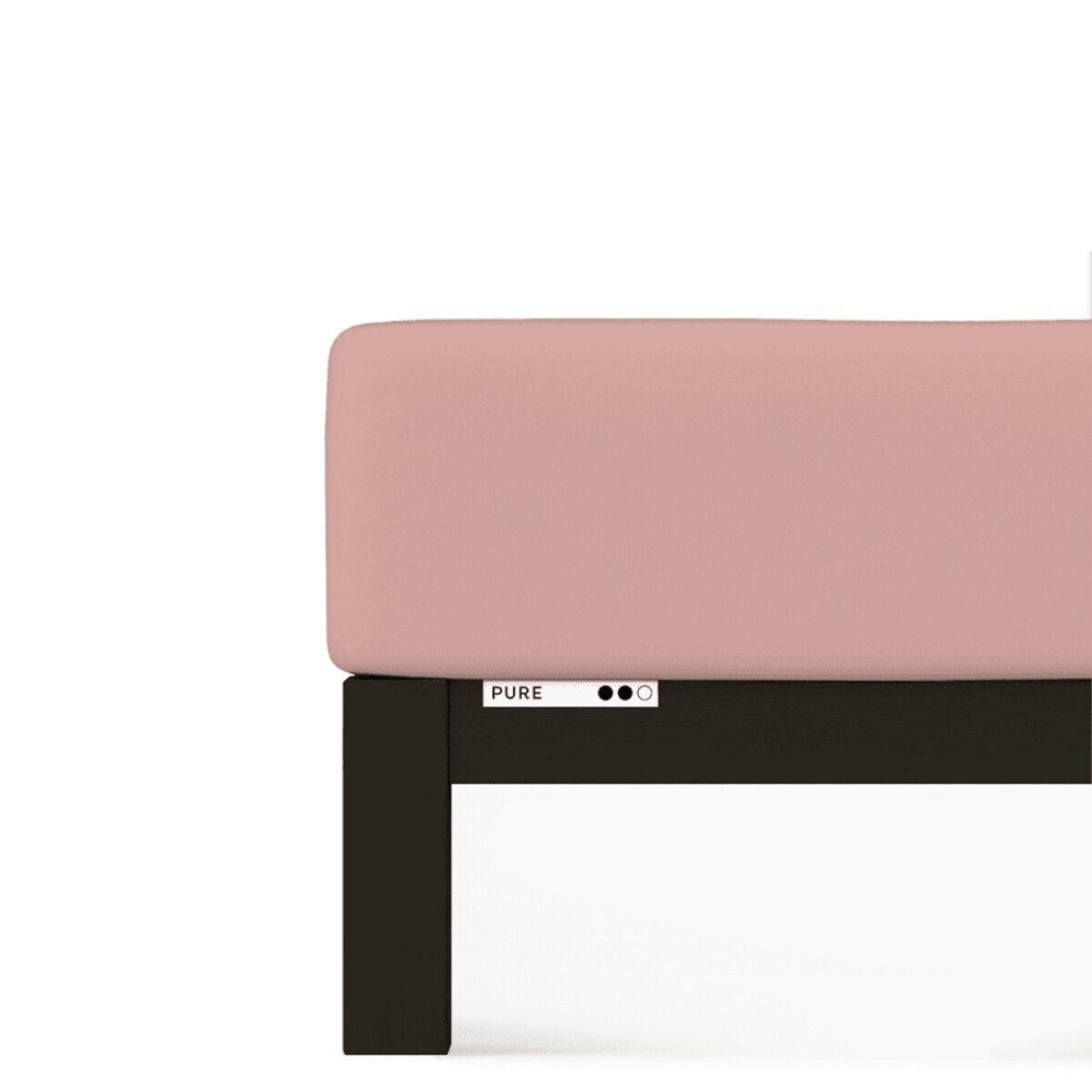 Prześcieradło Schlafgut Pure Baby Uniwersalny Purple Mid 154