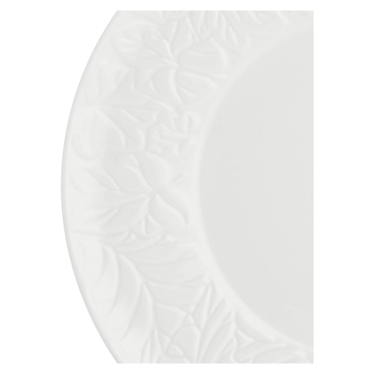 Zestaw 6 talerzy do sałatek Bosco - Biały, 21.5 cm