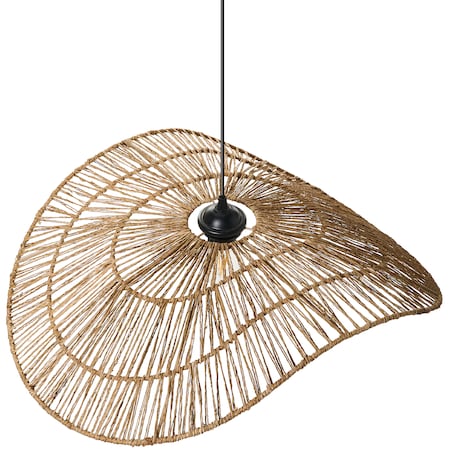 Lampa wisząca YAGUEZ Juta Naturalny