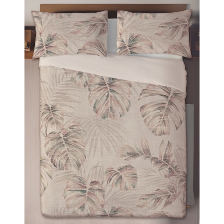 Pościel lniana LINEN druk(220x200+30-1,70x80+20-2)