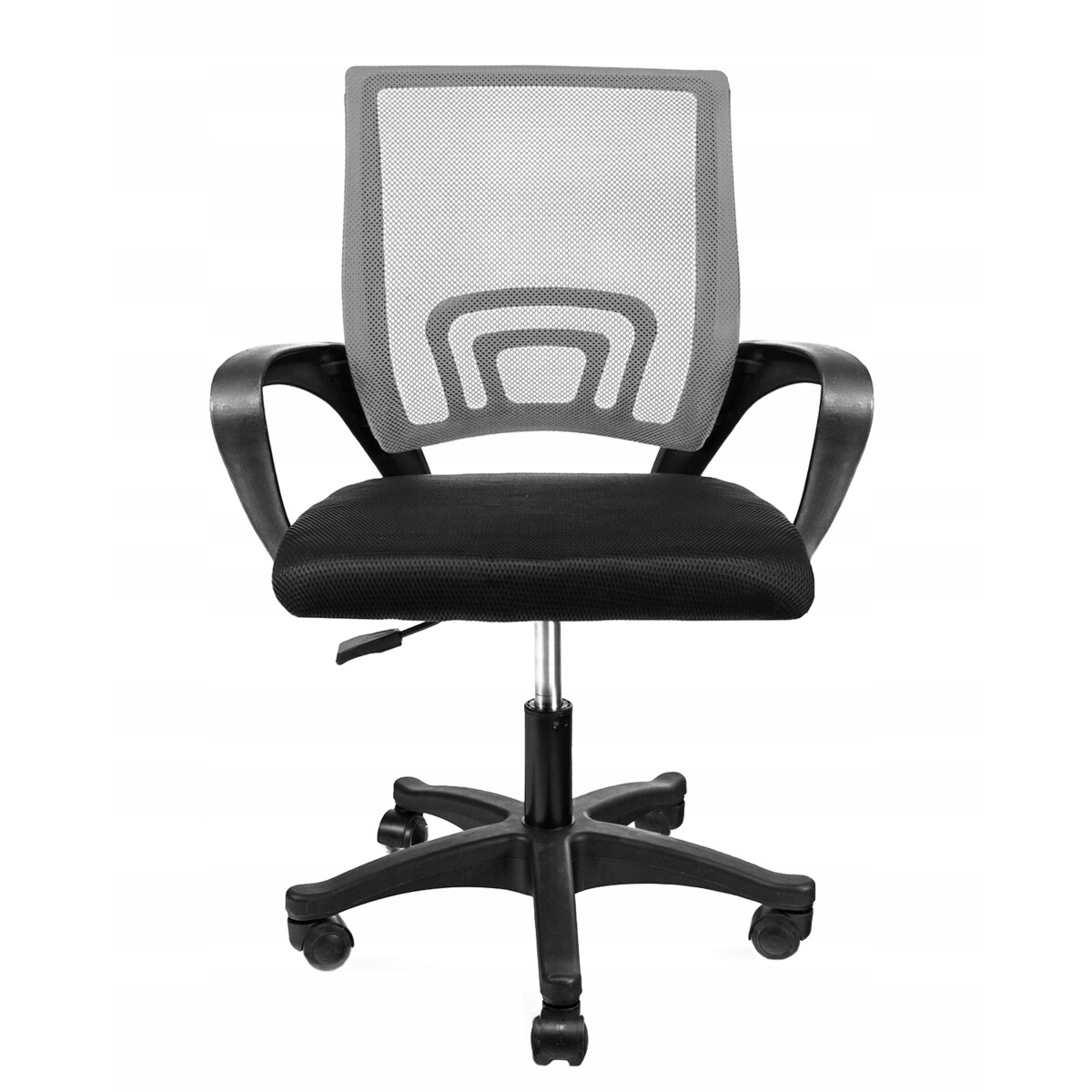 Krzesło Obrotowe Fotel Do Biurka Biura Smart Czarny/Szary (Nowy Kod)