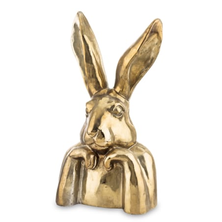 Figurka -popiersie królika 49x25x20 cm TORACE - III złoty