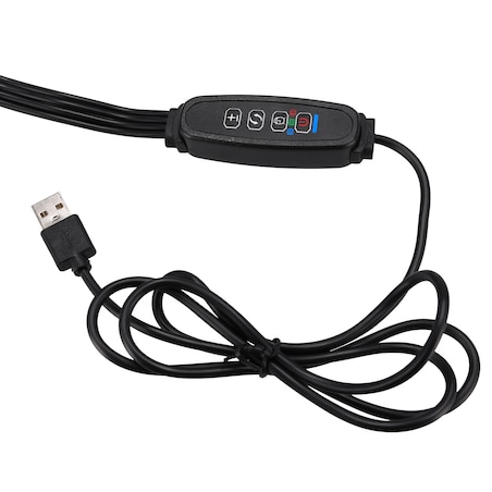 Lampa Led Do Wzrostu Roślin 80 Diod Timer 25 W Uprawa Roślin Do Domu Bez Zasilacza Sieciowego