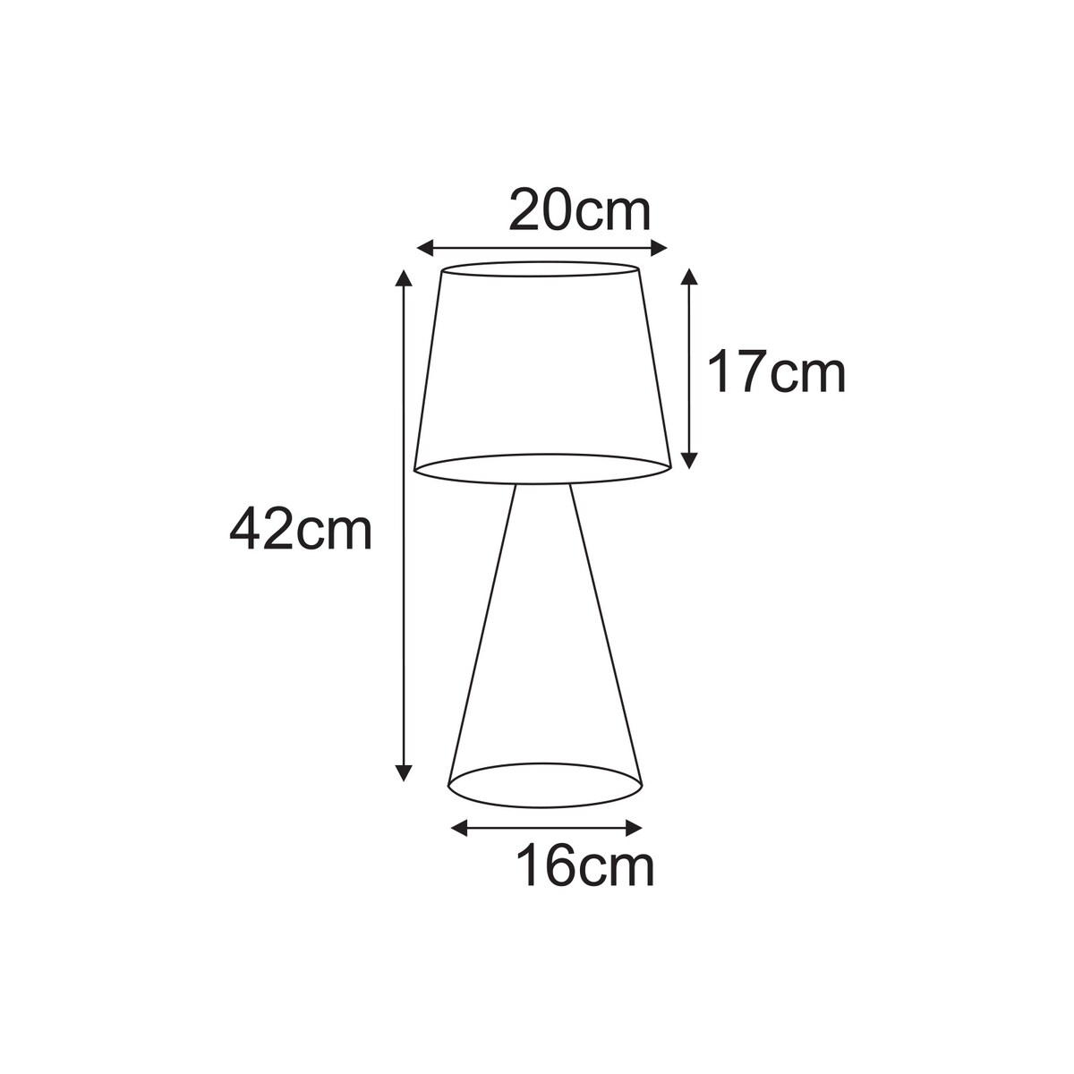 Lampka stołowa K-5816 z serii LIVIA
