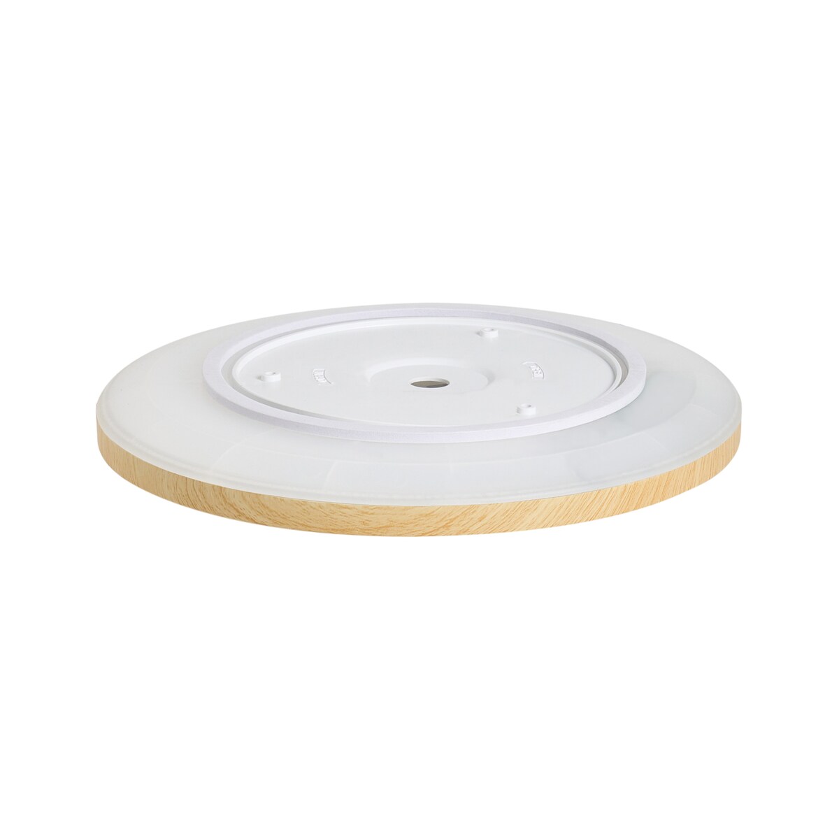Lampa sufitowa LED VELORA Z pilotem Ze ściemniaczem Jasnobrązowy