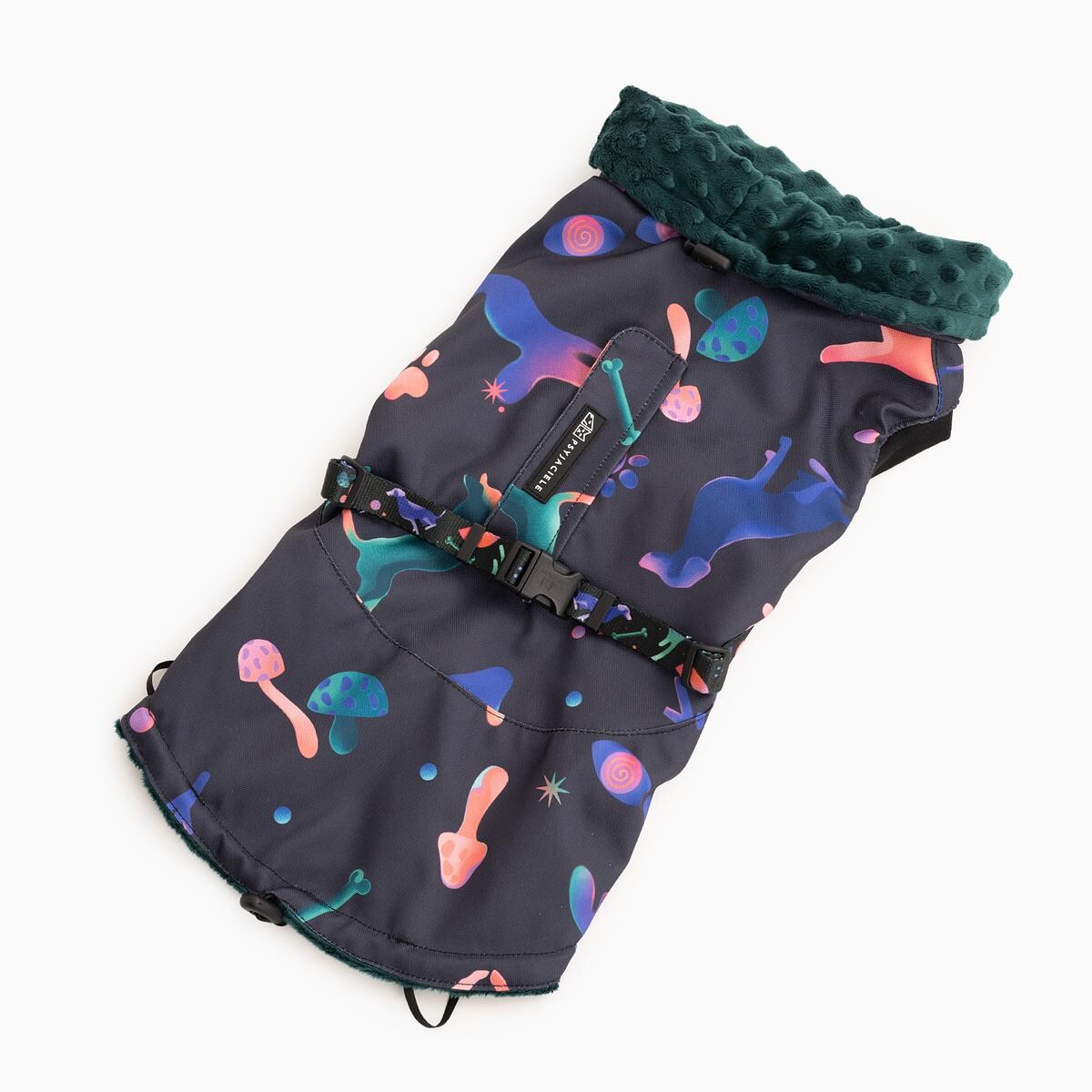 Kurtka dla psa "Psychodelia" - Rozmiar: XS