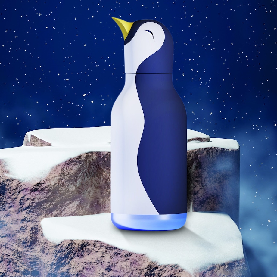 ASOBU BESTIE BOTTLE butelka termiczna dla dziecka, Penguin