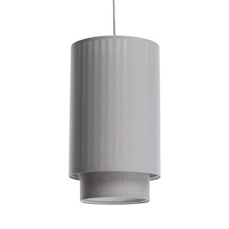 Lampa wisząca DUO LAMI LINE 20 szara