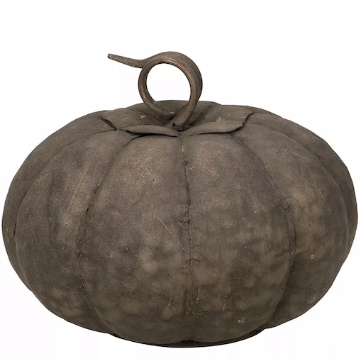 FIGURKA DYNIA LOFT 24cm NA HALLOWEEN JESIEŃ METALOWA OZDOBNA DO DOMU DUŻA